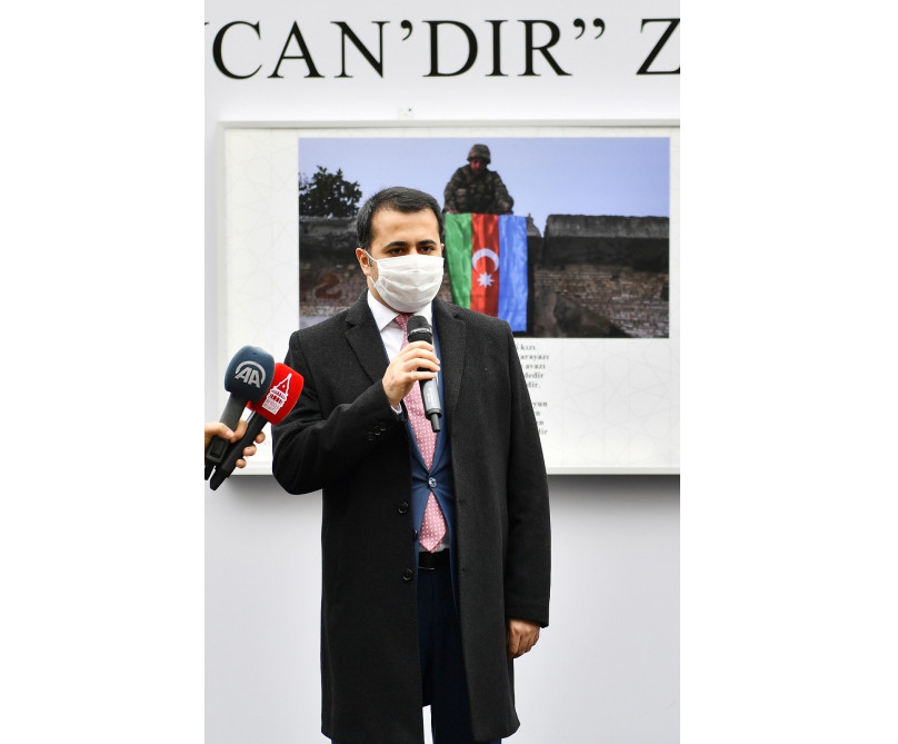 İstanbulda “Qarabağ Azərbaycandır” mövzusunda zəfər sərgisi açılıb<font color=red> - FOTOLAR</font>