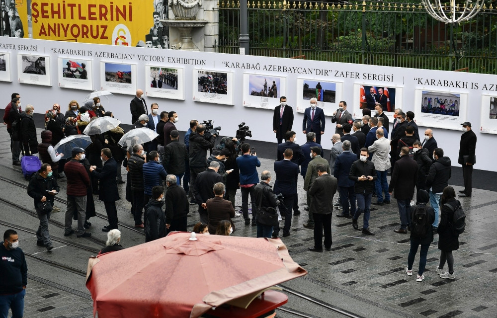 İstanbulda “Qarabağ Azərbaycandır” mövzusunda zəfər sərgisi açılıb<font color=red> - FOTOLAR</font>