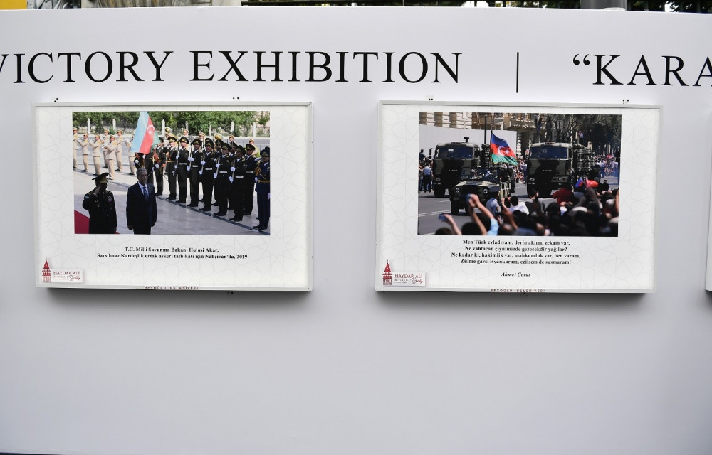 İstanbulda “Qarabağ Azərbaycandır” mövzusunda zəfər sərgisi açılıb<font color=red> - FOTOLAR</font>