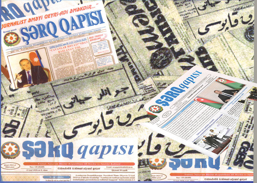 “Şərq qapısı” qəzetinin nəşrinin ilk illərində Naxçıvanın tarix-mədəniyyət abidələri haqqında məlumatlar<font color=red> - FOTOLAR</font>