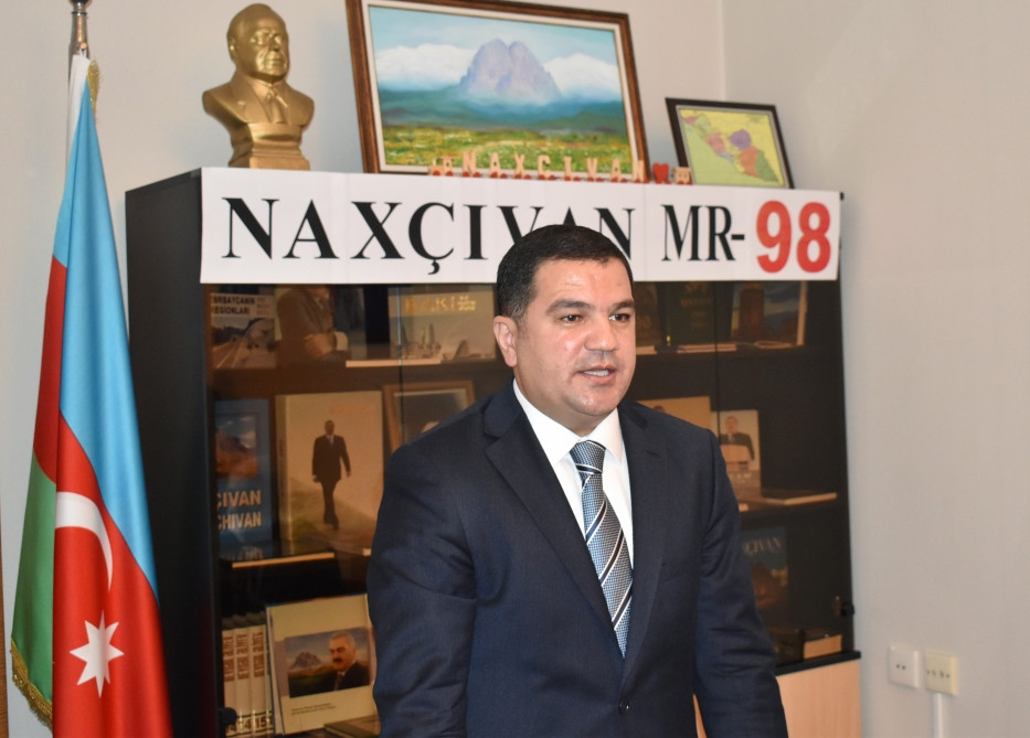 Naxçıvan Muxtar Respublikasının 98 illiyi münasibətilə tədbir keçirilib<font color=red> - FOTOLAR</font>