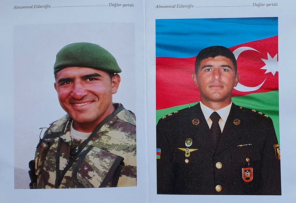 Dağlar Qartalı-Şəhid baş leytenant Məmmədhəsən Sadıqlı<font color=red> - FOTOLAR</font>