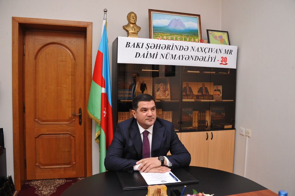 Naxçıvanın Bakıdakı daimi nümayəndəliyinin 30 illiyi münasibətilə yubiley tədbiri keçirilib<font color='red'> - YENİLƏNİB</font><font color=red> - FOTOLAR</font>