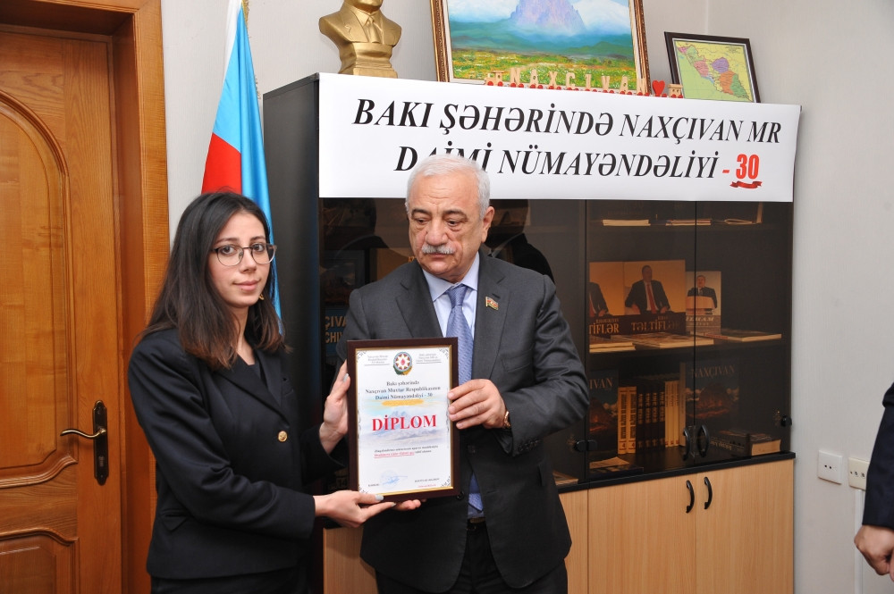 Naxçıvanın Bakıdakı daimi nümayəndəliyinin 30 illiyi münasibətilə yubiley tədbiri keçirilib<font color='red'> - YENİLƏNİB</font><font color=red> - FOTOLAR</font>