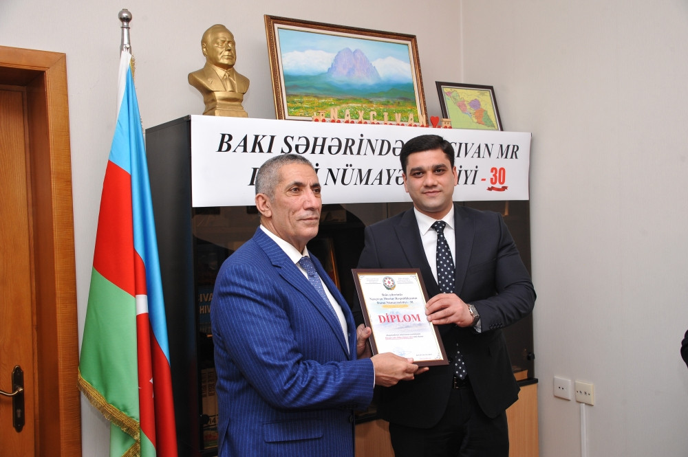 Naxçıvanın Bakıdakı daimi nümayəndəliyinin 30 illiyi münasibətilə yubiley tədbiri keçirilib<font color='red'> - YENİLƏNİB</font><font color=red> - FOTOLAR</font>