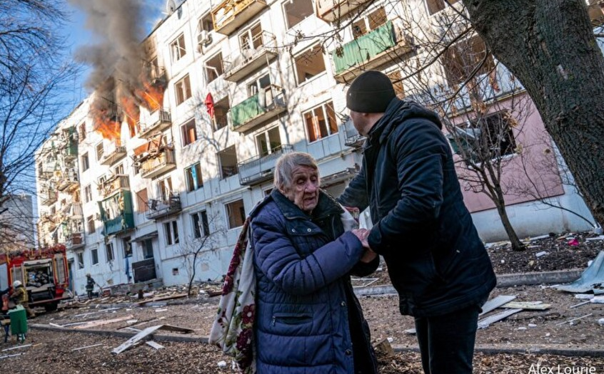 Müharibənin ilk günü<font color=red> - FOTOLAR</font>