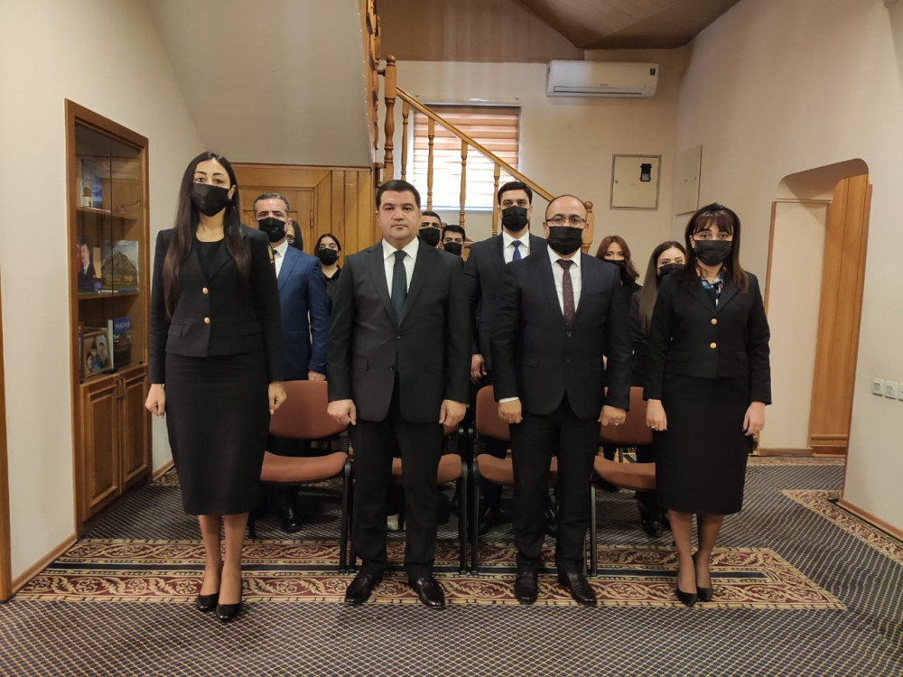 Naxçıvanın Bakıdakı daimi nümayəndəliyində Xocalı soyqırımının 30-cu ildönümünə həsr olunmuş anım tədbiri keçirilib<font color=red> - FOTOLAR</font>