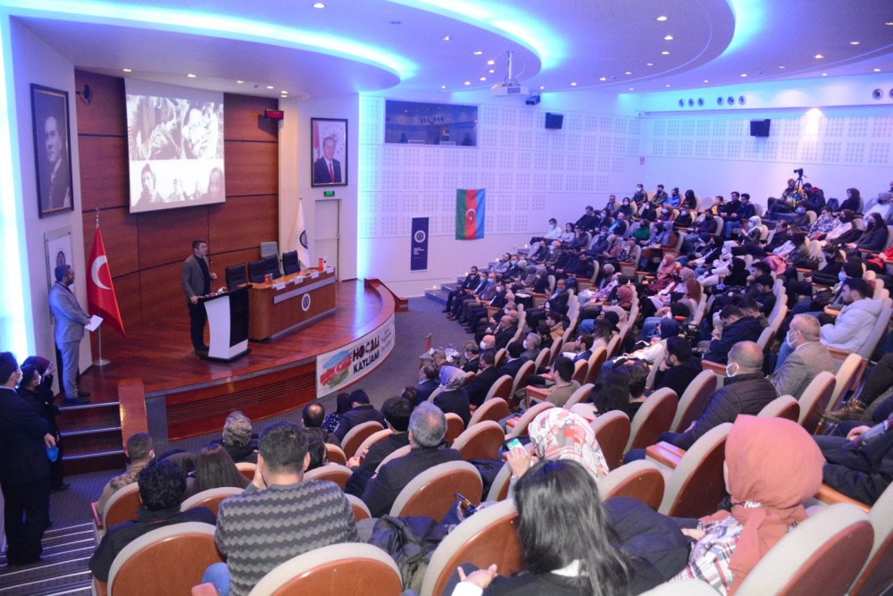 Türkiyənin Ərzurum şəhərində Xocalı soyqırımı qurbanlarının anım mərasimi təşkil edilib<font color=red> - FOTOLAR</font>