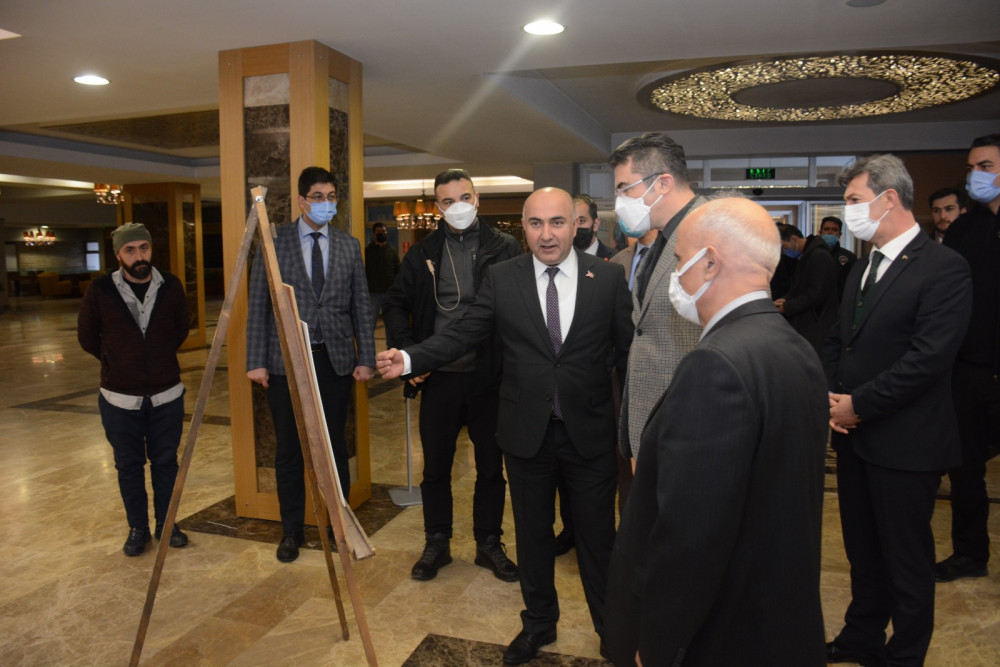 Türkiyənin Ərzurum şəhərində Xocalı soyqırımı qurbanlarının anım mərasimi təşkil edilib<font color=red> - FOTOLAR</font>