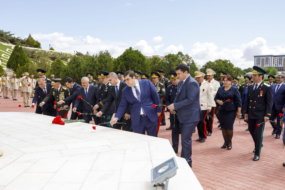 Naxçıvanda faşizm üzərində Qələbənin  77-ci ildönümü qeyd olunub<font color=red> - FOTOLAR</font>