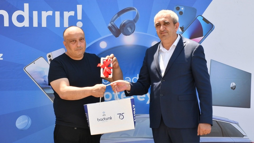 "Badamlı 75" lotereyasının 2-ci tirajının qaliblərinə hədiyyələr təqdim edilib<font color=red> - FOTOLAR</font>