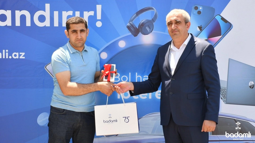 "Badamlı 75" lotereyasının 2-ci tirajının qaliblərinə hədiyyələr təqdim edilib<font color=red> - FOTOLAR</font>