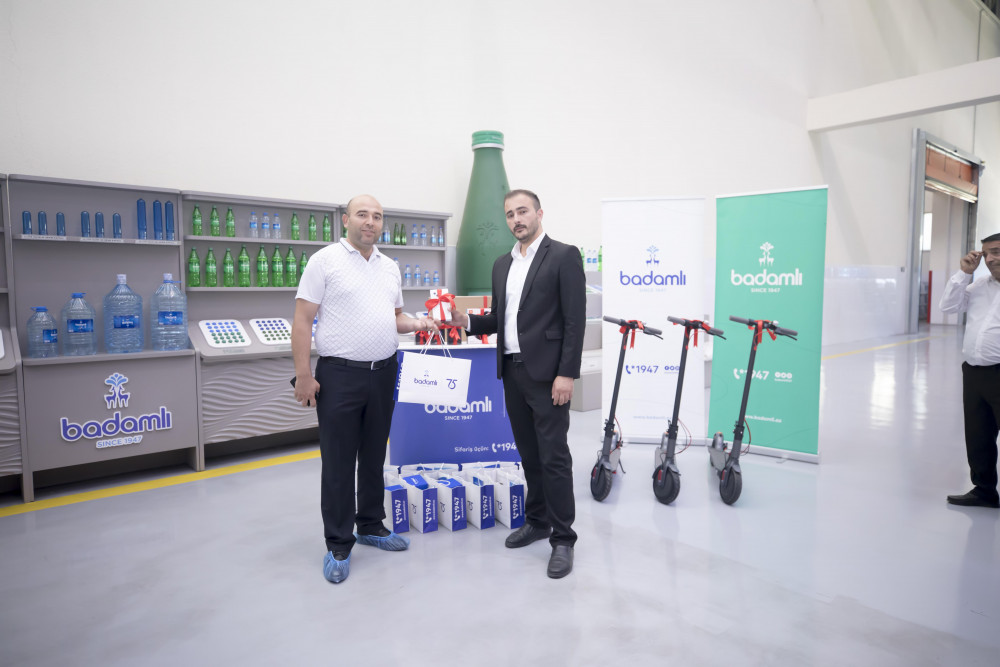 "Badamlı 75" lotereyasının 2-ci tirajının qaliblərinə hədiyyələr təqdim edilib<font color=red> - FOTOLAR</font>