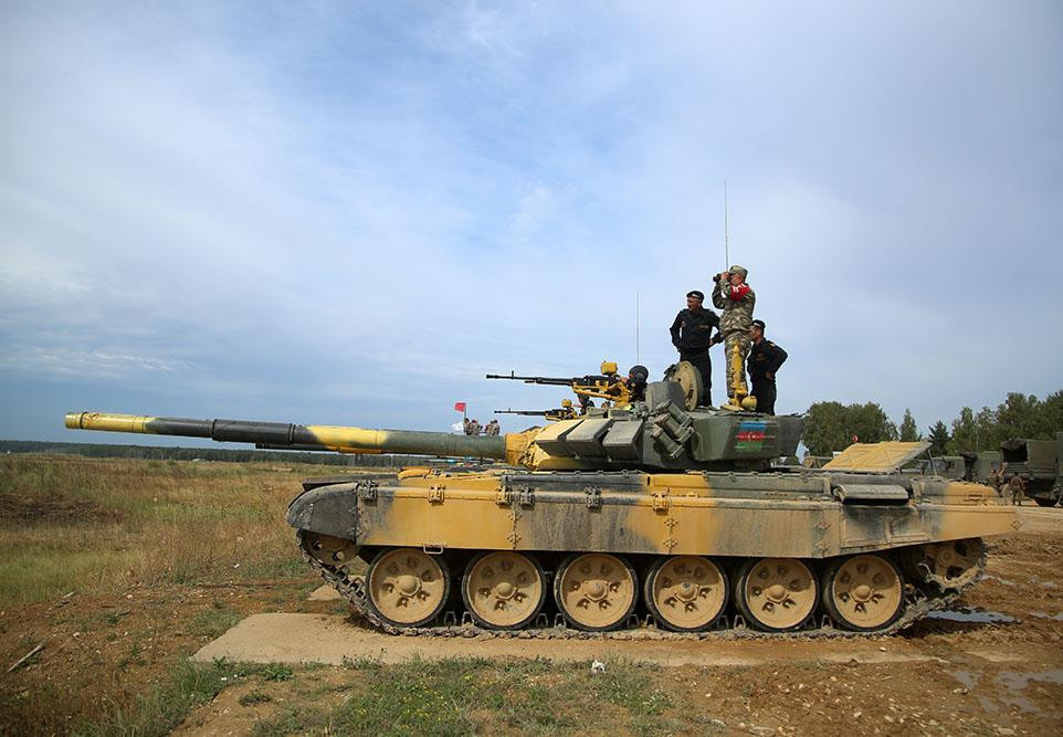 Tankçılarımız yarımfinal mərhələsinə hazırlıqlarını davam etdirirlər<font color=red> - FOTOLAR</font>