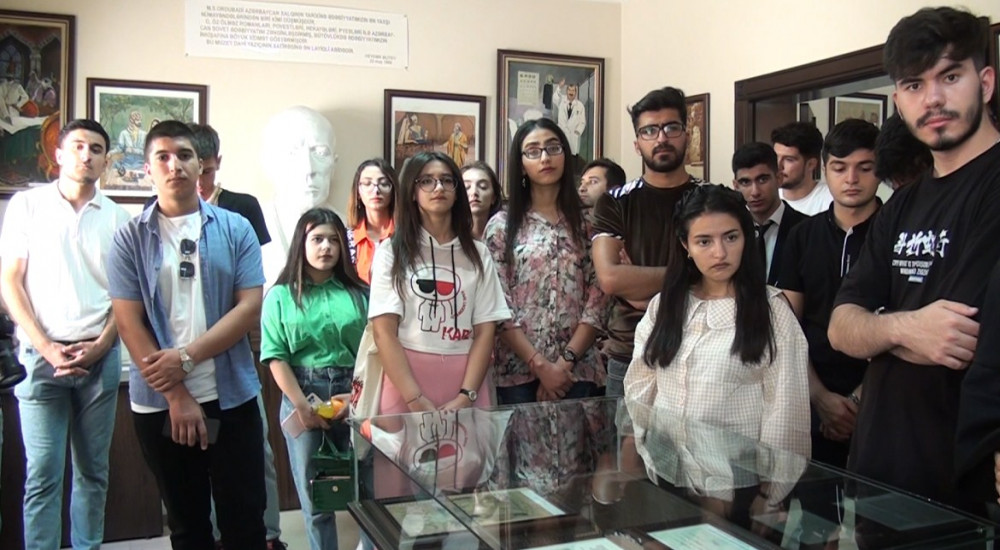 Könüllü gənclər Ordubad rayonundakı muzeylərdə olublar<font color=red> - FOTOLAR</font>