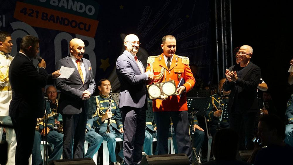 Hərbi İnstitutun orkestr heyəti Türkiyədə beynəlxalq festivalda iştirak edir<font color=red> - FOTOLAR</font>