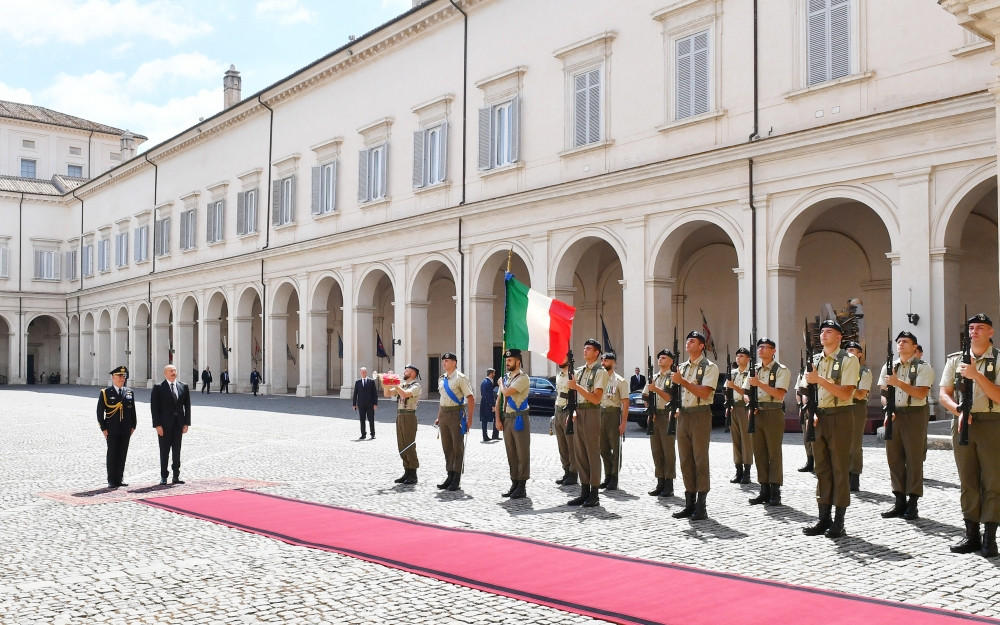 Romada Azərbaycan Prezidenti İlham Əliyevin İtaliya Prezidenti Sercio Mattarella ilə görüşü olub<font color='red'> - YENİLƏNİB</font><font color=red> - FOTOLAR</font>