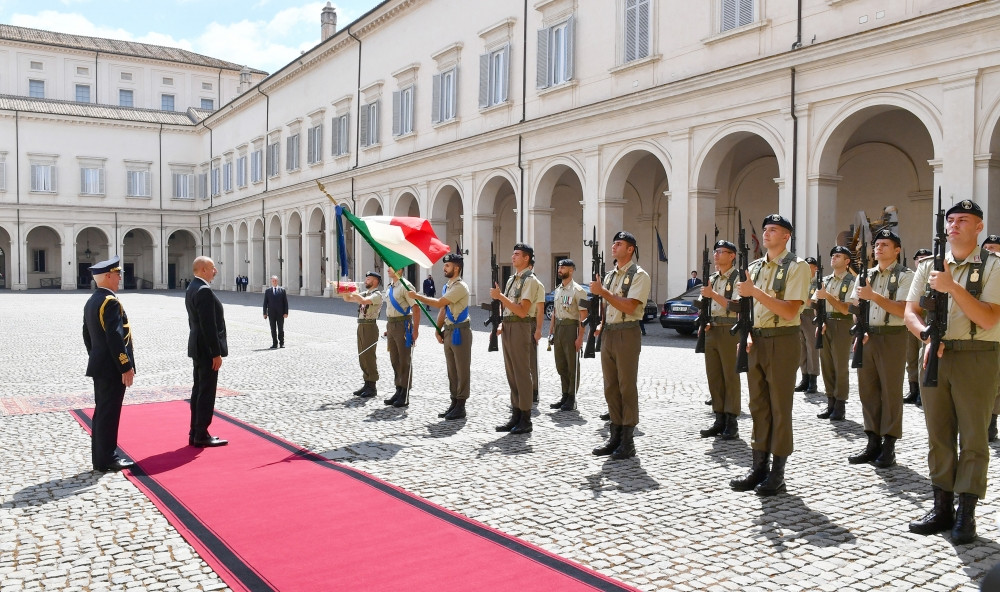 Romada Azərbaycan Prezidenti İlham Əliyevin İtaliya Prezidenti Sercio Mattarella ilə görüşü olub<font color='red'> - YENİLƏNİB</font><font color=red> - FOTOLAR</font>