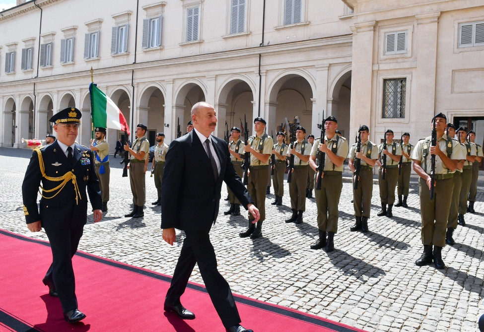 Romada Azərbaycan Prezidenti İlham Əliyevin İtaliya Prezidenti Sercio Mattarella ilə görüşü olub<font color='red'> - YENİLƏNİB</font><font color=red> - FOTOLAR</font>