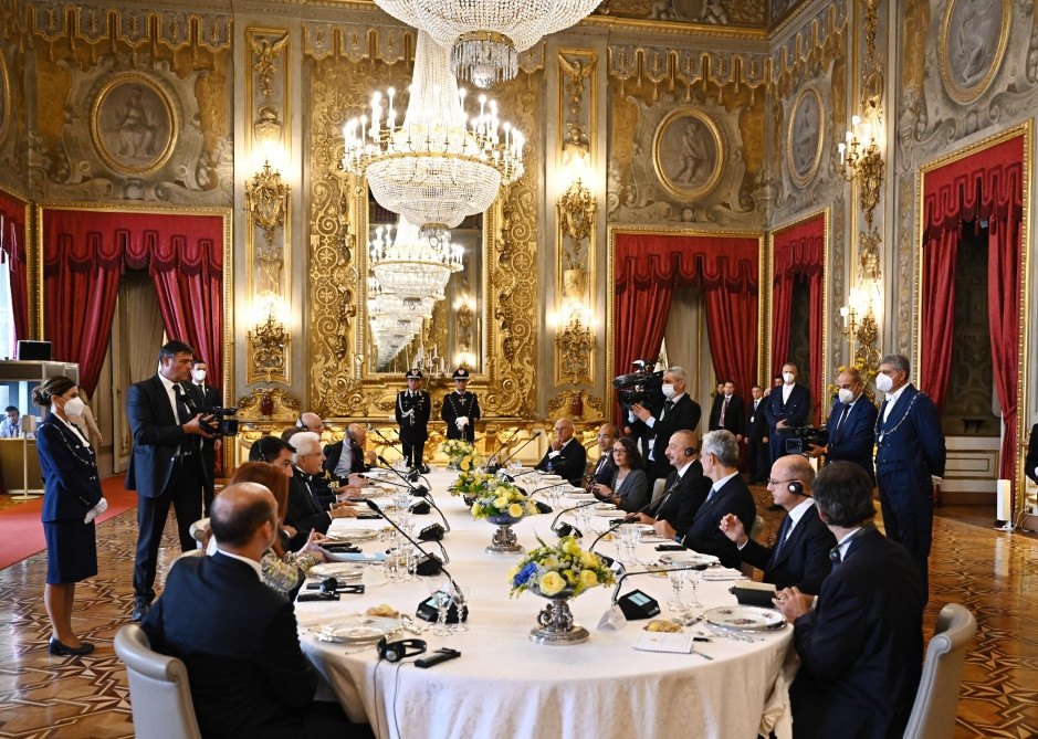 Romada Azərbaycan Prezidenti İlham Əliyevin İtaliya Prezidenti Sercio Mattarella ilə görüşü olub<font color='red'> - YENİLƏNİB</font><font color=red> - FOTOLAR</font>
