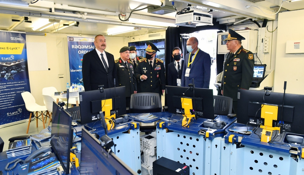 Prezident İlham Əliyev 4-cü “ADEX” və 13-cü “Securex Caspian” sərgiləri ilə tanış olub<font color='red'> - YENİLƏNİB</font><font color=red> - FOTOLAR</font>