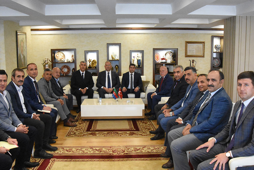 Naxçıvan nümayəndə heyəti Ərzurum şəhərində işgüzar səfərdə olub<font color=red> - FOTOLAR</font>