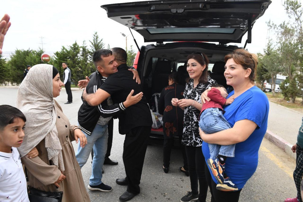 Ağalının daha 125 sakini doğma yurduna qayıdıb<font color=red> - FOTOLAR</font>