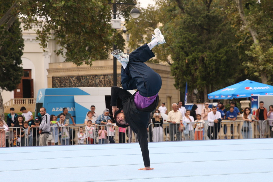 Naxçıvan gimnastları  ölkə üzrə keçirilən gimnastika  festivalında  qalib olublar<font color=red> - FOTOLAR</font>