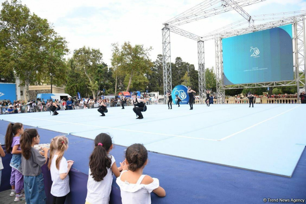 Naxçıvan gimnastları  ölkə üzrə keçirilən gimnastika  festivalında  qalib olublar<font color=red> - FOTOLAR</font>
