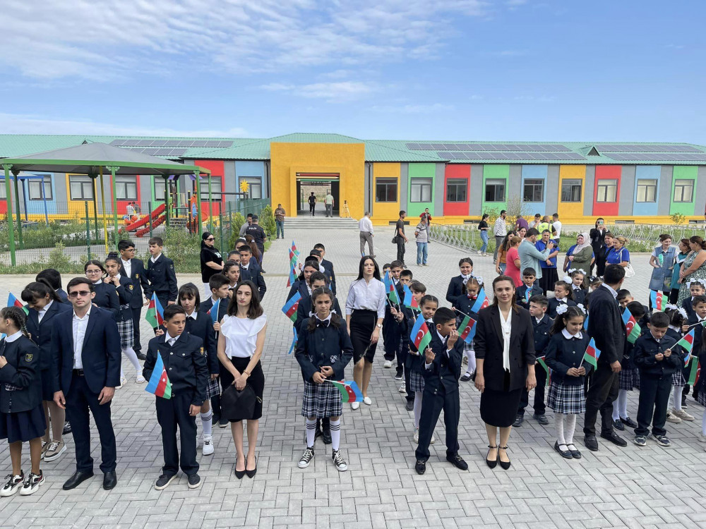 Zəngilanın Ağalı kəndində 29 ildən sonra ilk dəfə dərs başlayıb<font color=red> - FOTOLAR</font>