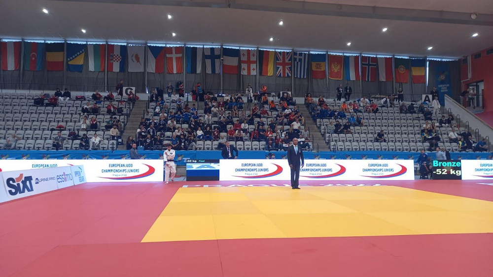 Azərbaycan cüdoçusu Avropa çempionu olub<font color=red> - FOTOLAR</font>