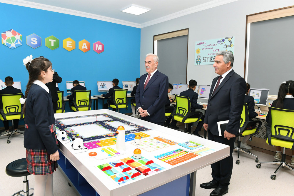 Bilik Günündə Kimya-Biologiya  Təmayüllü Lisey istifadəyə verilib<font color=red> - FOTOLAR</font>
