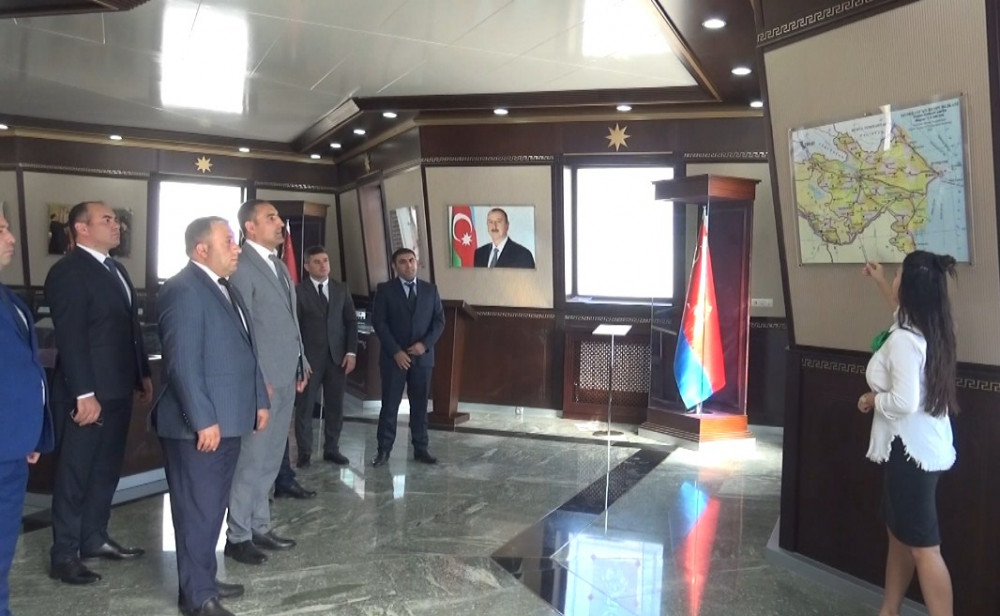 İdmançılar muzeyləri ziyarət ediblər<font color=red> - FOTOLAR</font>