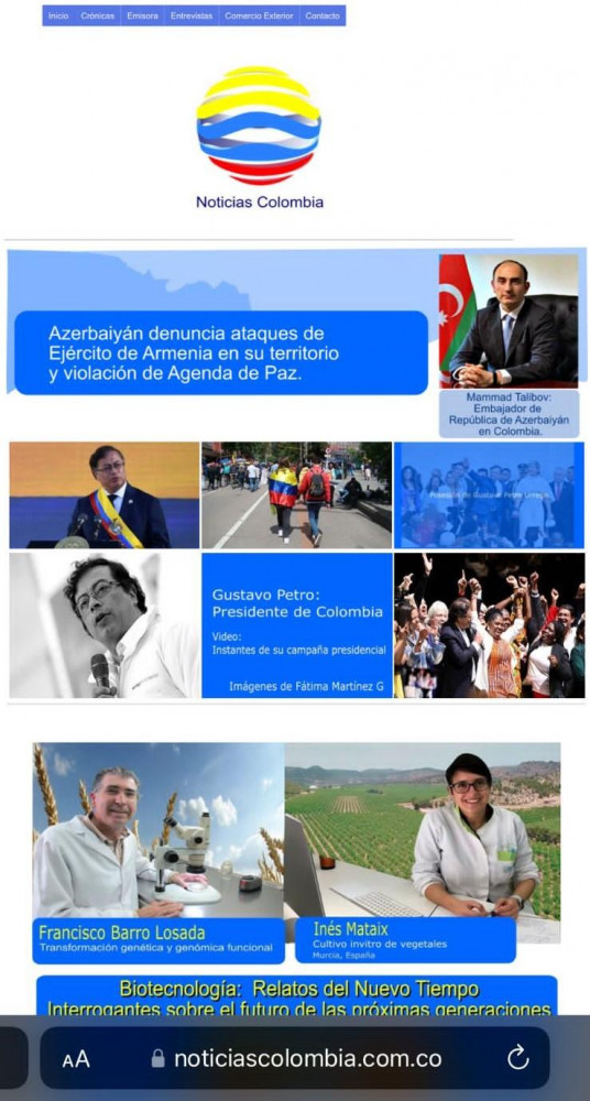 Kolumbiya portalı Ermənistanın hərbi əməliyyatlara hazırlığından yazıb