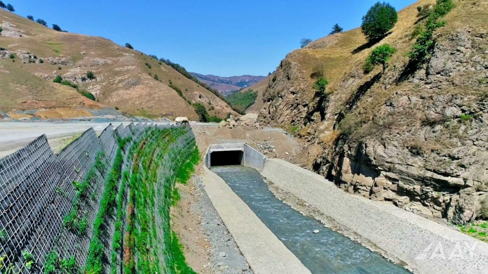 Toğanalı-Kəlbəcər-İstisu yolunun və Murovdağ tunelinin inşası davam etdirilir<font color=red> - FOTOLAR</font>