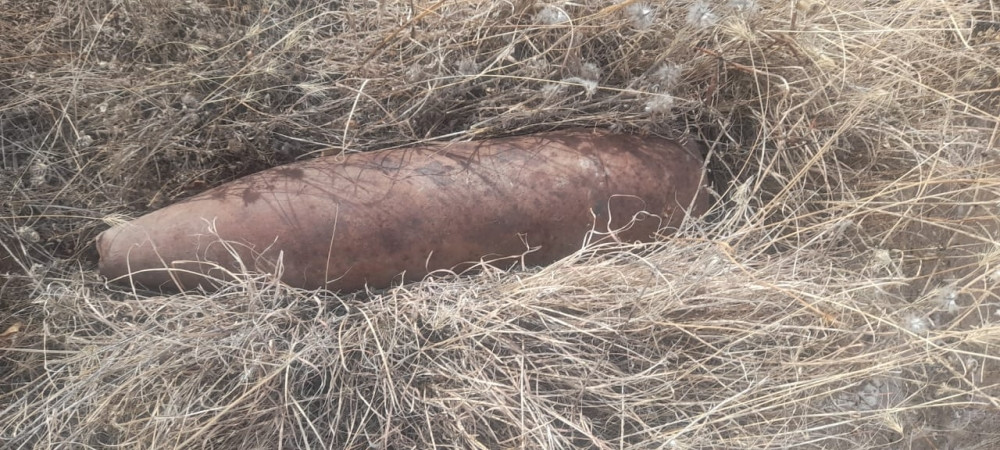 Laçında top mərmiləri aşkar edilib<font color=red> - FOTOLAR</font>