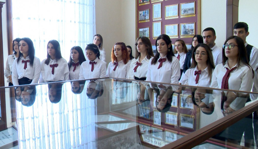 Xatirə muzeyində Vətən müharibəsi şəhidlərinin xatirəsi anılıb<font color=red> - FOTOLAR</font>