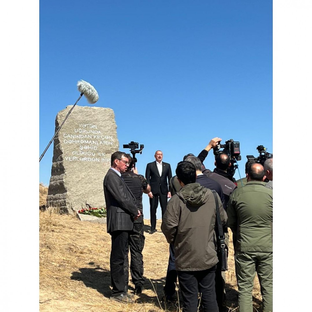 Birinci vitse-prezident Mehriban Əliyeva Anım Günü ilə əlaqədar Füzuli rayonundan paylaşım edib<font color=red> - FOTOLAR</font>
