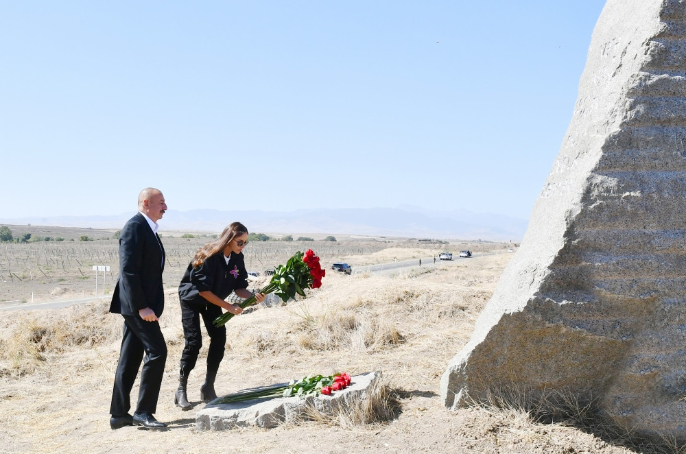 Prezident İlham Əliyev və birinci xanım Mehriban Əliyeva Füzuli rayonuna səfər ediblər<font color='red'> - YENİLƏNİB</font><font color=red> - FOTOLAR</font>
