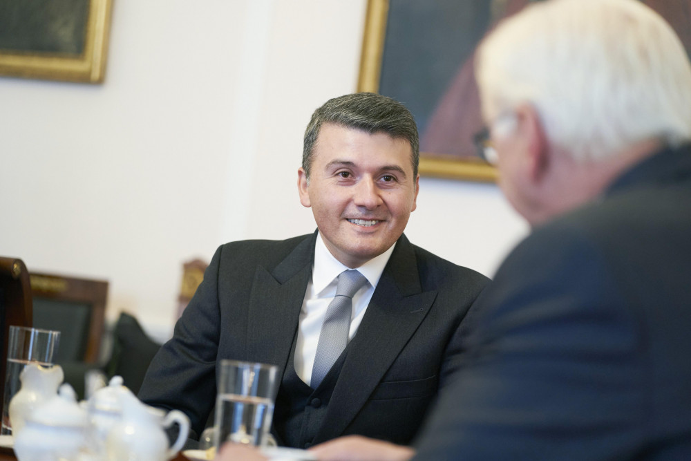 Azərbaycan səfiri etimadnaməsini Almaniya Prezidentinə təqdim edib<font color=red> - FOTOLAR</font>