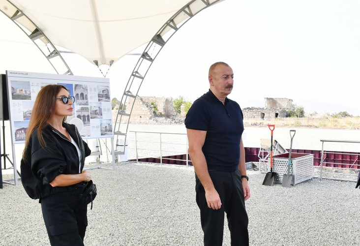 Ağdamın Kəngərli kəndinin təməli qoyulub<font color='red'> - YENİLƏNİB</font><font color=red> - FOTOLAR</font>
