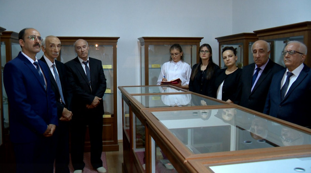 AMEA Naxçıvan Bölməsinin Təbii Sərvətlər Muzeyi istifadəyə verilib<font color=red> - FOTOLAR</font>
