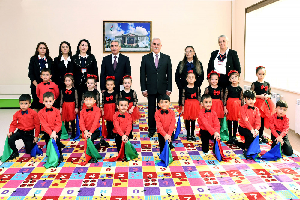 Naxçıvan şəhərində yeni uşaq bağçası  istifadəyə verilib<font color=red> - FOTOLAR</font>