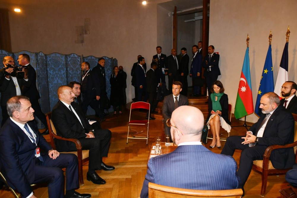 Praqada Azərbaycan, Fransa, Avropa İttifaqı Şurası və Ermənistan liderlərinin yenidən görüşü olub<font color='red'> - YENİLƏNİB</font><font color=red> - FOTOLAR</font>