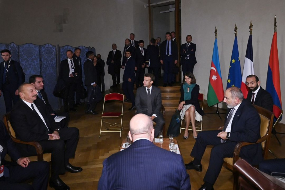 Praqada Azərbaycan, Fransa, Avropa İttifaqı Şurası və Ermənistan liderlərinin yenidən görüşü olub<font color='red'> - YENİLƏNİB</font><font color=red> - FOTOLAR</font>