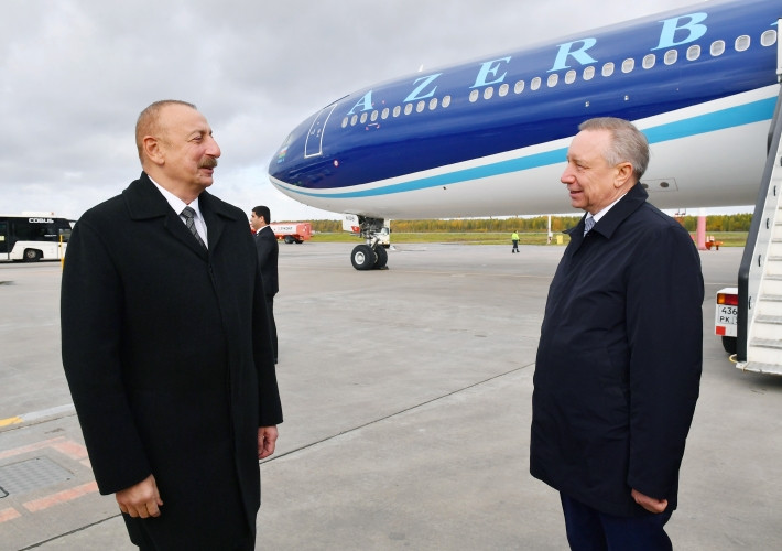 Azərbaycan Prezidenti İlham Əliyev Rusiya Federasiyasına işgüzar səfərə gedib<font color='red'> - YENİLƏNİB</font><font color=red> - FOTOLAR</font>