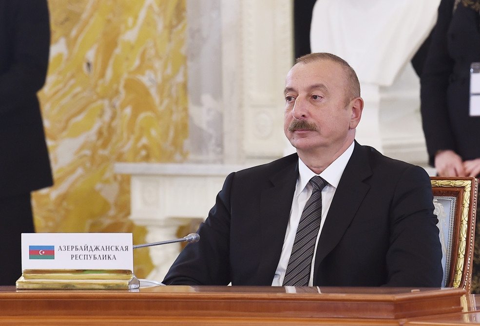 Sankt-Peterburqda MDB Dövlət Başçılarının qeyri-rəsmi görüşü keçirilib <font color='red'> - YENİLƏNİB</font><font color=red> - FOTOLAR</font>