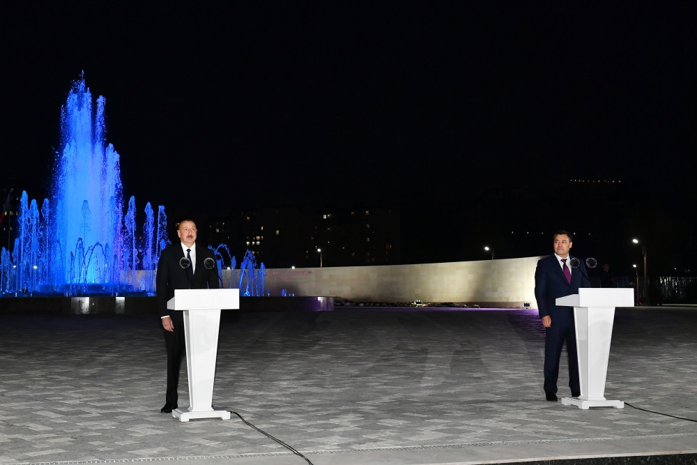 Bişkekdə Qırğızıstan-Azərbaycan Dostluq Parkı açılıb<font color='red'> - YENİLƏNİB</font><font color=red> - FOTOLAR</font>