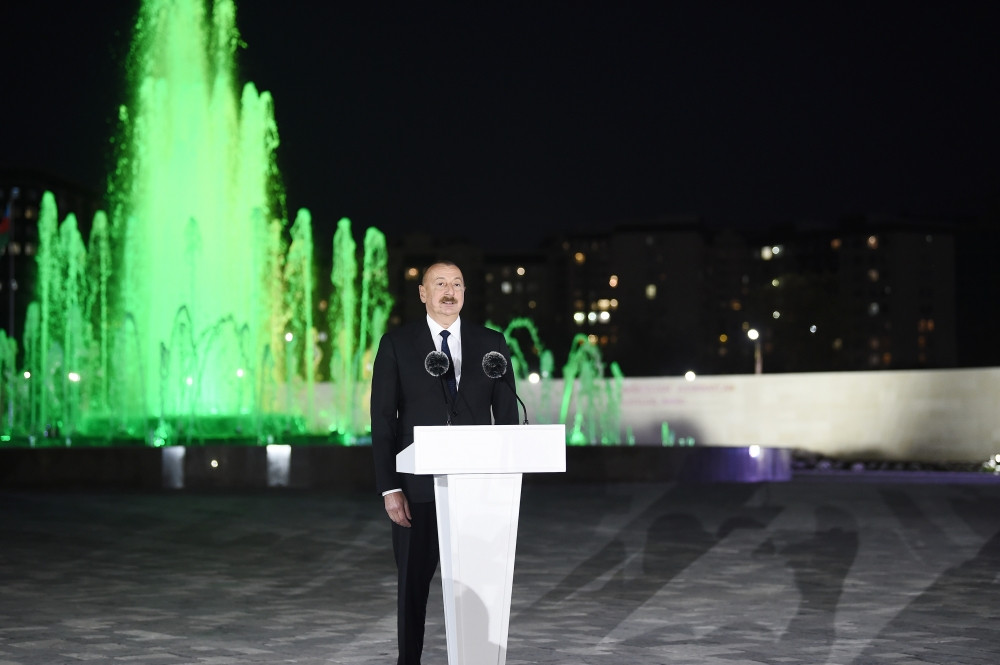 Bişkekdə Qırğızıstan-Azərbaycan Dostluq Parkı açılıb<font color='red'> - YENİLƏNİB</font><font color=red> - FOTOLAR</font>