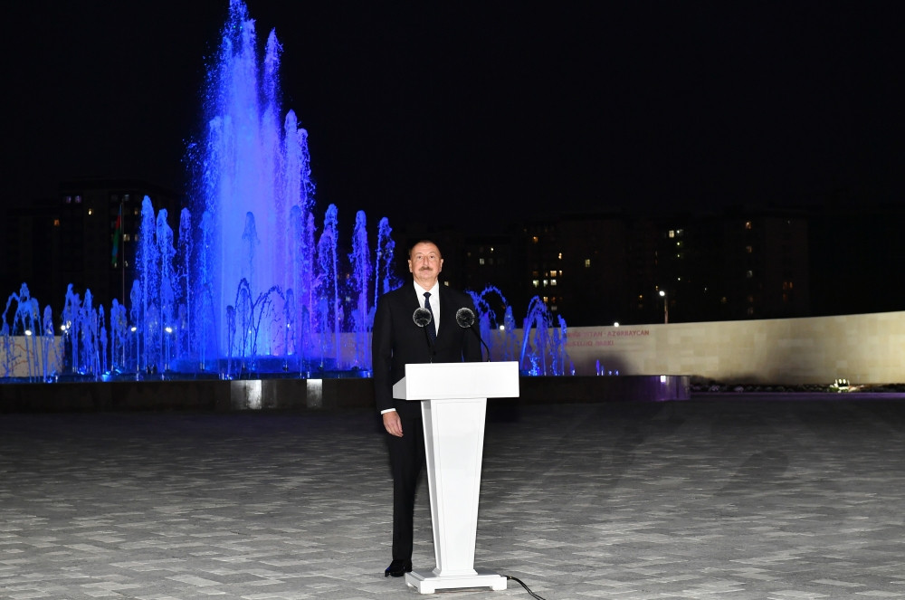 Bişkekdə Qırğızıstan-Azərbaycan Dostluq Parkı açılıb<font color='red'> - YENİLƏNİB</font><font color=red> - FOTOLAR</font>